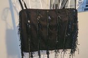 tassle crop top