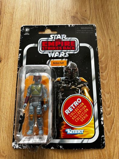 Hasbro Star Wars The Empire Strikes Back Boba Fett Retro with Ultimate Guard