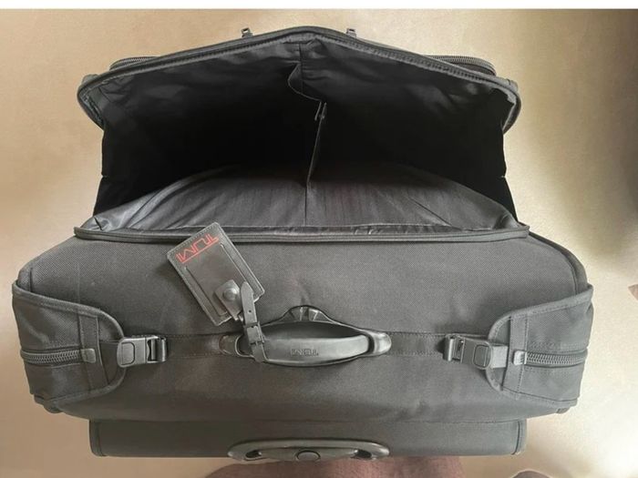 Tumi large garment wheeled suitcase