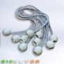 Large white bungee ball ties,30cm ( 30 pk ) Image 5