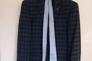 Mens Check 3 piece suit