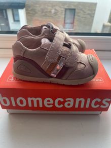 2 Pairs of Biomecanics Baby Girl Shoes