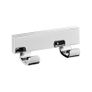 SET OF THREE PIECES Luxury solid brass construction Polished chrome  Bathroom Accessories set Image 3