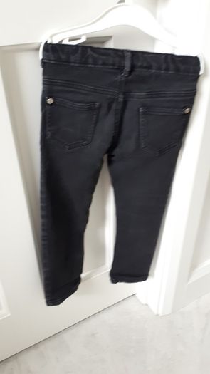 Girls black skinny jeans