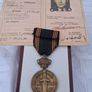 Belgium WW11 POW Medal with Documents Image 3