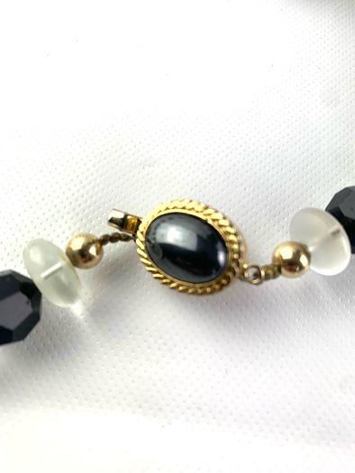 Art Deco Style Glass Beaded Necklace