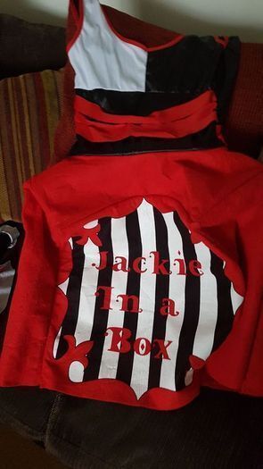 Smiffys Jackie in a Box Costume, Medium 10 to 14