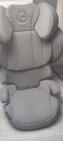2 Cybex solution x fix platinum car seats