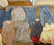 Bundle of 8 summer dresses