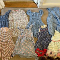 Bundle of 8 summer dresses
