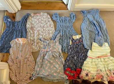 Bundle of 8 summer dresses
