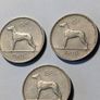 Old Irish Sixpence x3 Image 4