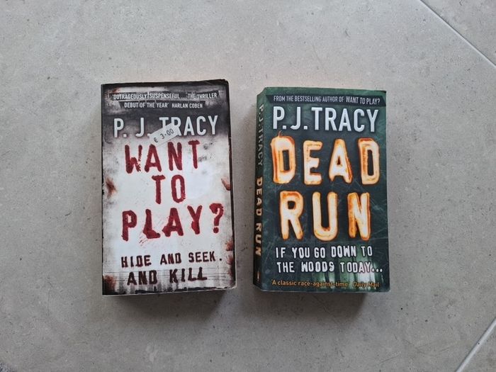 2 x P.J. Tracy books