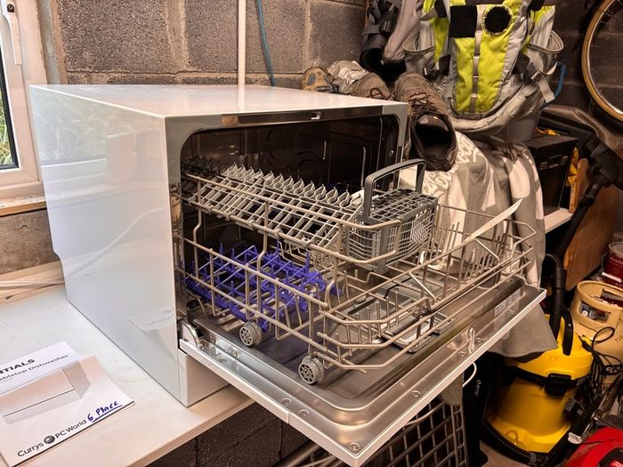 6 place counter top dishwasher