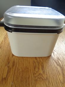 Tubberware  Square Plastic Container for Sale