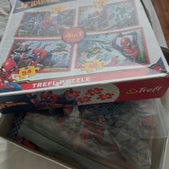 Trefl Spider-Man 4-in-1 Jigsaw Puzzle Set