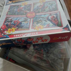Trefl Spider-Man 4-in-1 Jigsaw Puzzle Set