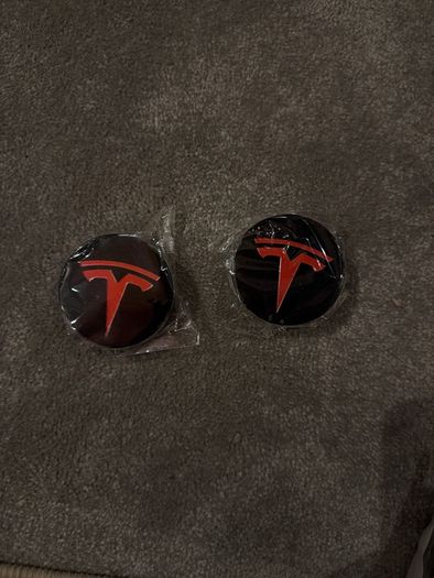 Tesla aero wheel caps
