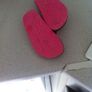 Brand New Pink Beaded shoes Image 4