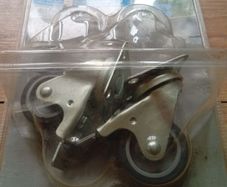 Brand New Heavy Duty Castors Wheels Set 50mm
