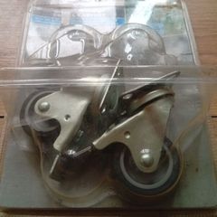 Brand New Heavy Duty Castors Wheels Set 50mm