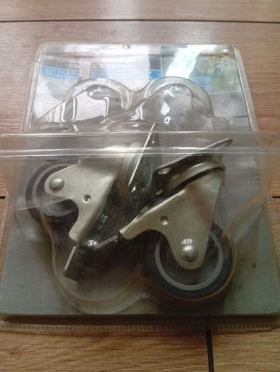 Brand New Heavy Duty Castors Wheels Set 50mm