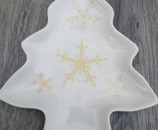 STANFORD Xmas Tree Serving Plate