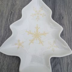 STANFORD Xmas Tree Serving Plate