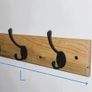 Reclaimed Wood Coat Hanger Image 6