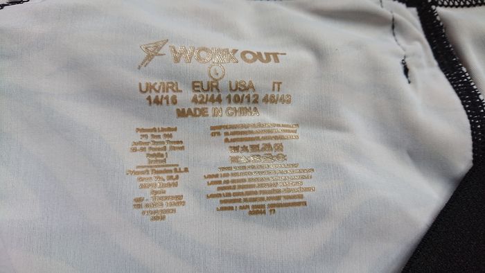 Work out Gym Leggings  Size 14