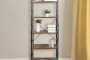 BRAND NEW 5-Tier Retro Shelf Free Standing Ladder-Type Industrial Style Storage Organizer