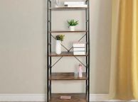 main image for ad BRAND NEW 5-Tier Retro Shelf Free Standing Ladder-Type Industrial Style Storage Organizer