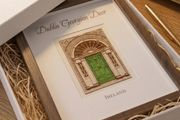 Dublin Georgian Door Laser Engraved Walnut Picture Frame with Gift box