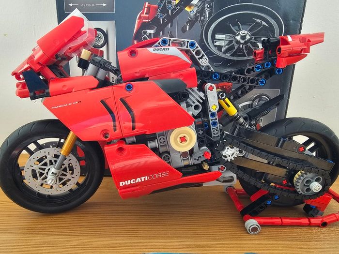 Lego Technic Ducati motorcycle