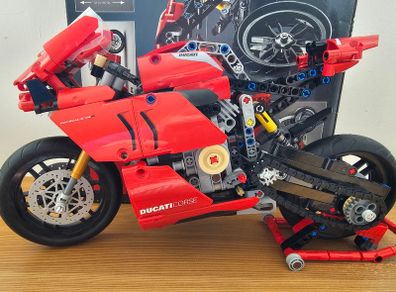 Lego Technic Ducati motorcycle