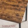 New 3 Piece Set Dining Set Rustic Brown Image 3