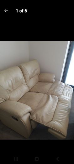 Real Leather sofa