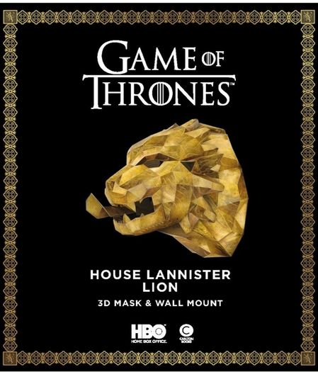 Game of Thrones Mask: The House Lannister Lion