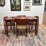 Mid Century table & chairs Image 2