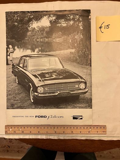 American car brochures. 1950s, 1960s and 1980s