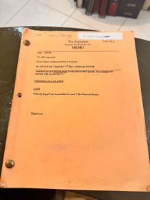Sopranos original scripts