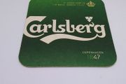 Carlsberg : Brewed With Passion - Beer Mat/Coaster