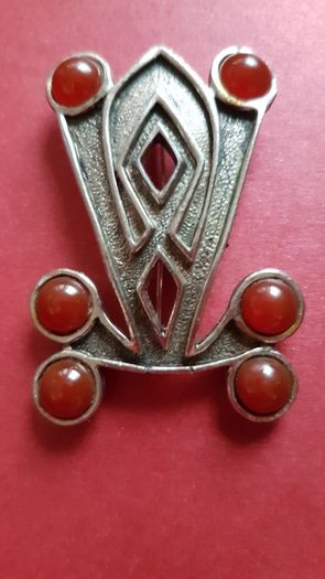 Gothic Revival 1940's Brooch