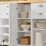 Kitchen  island The  Ultimate Contemporary Kitchen Island Storage Cabinet with Wheels Multifunctional Image 5