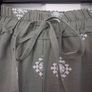 CoOrd Set - Trousers Waistcoat - Sage Green - UK 12 - Cotton Linen mix Image 4