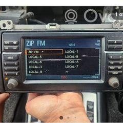 bmw radio  2 din