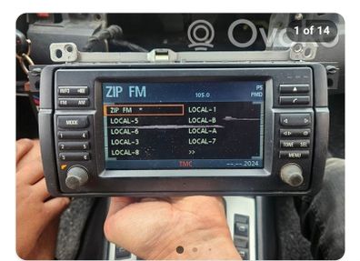 bmw radio  2 din