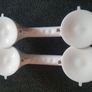 2x bath and shower suction bar air Image 4