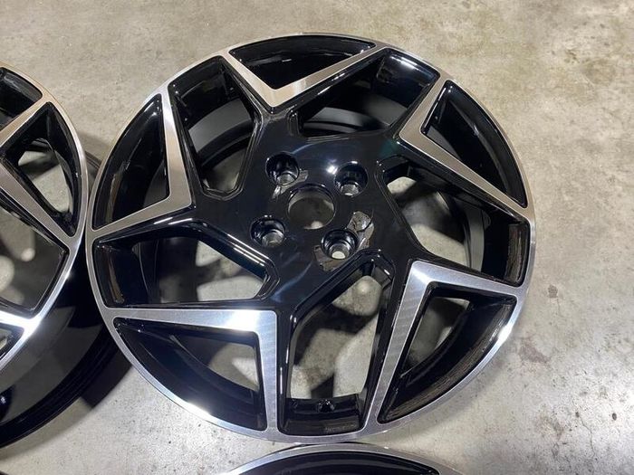 17" Inch Ford Fiesta Alloy wheels 4x108 63.4 TI TDCI ECOBOOST Gloss Black Machined