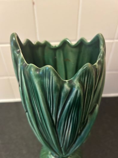 Sylvac Green Vase